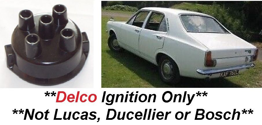 DISTRIBUTOR CAP (Hillman Avenger) (** Delco Only **) (**From Mar 72 - Dec 73 Only**) 